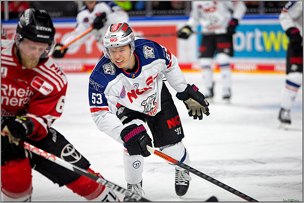 PENNY DEL; Koelner Haie- Nuernberger Ice Tigers; Koeln, 18.11.2022